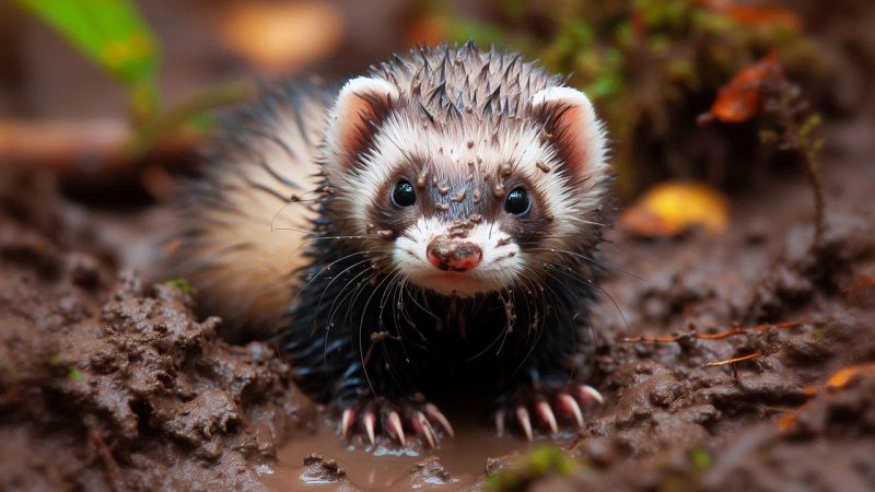 🐾 Le furet : un petit carnivore attachant, vif… et plein de surprises !